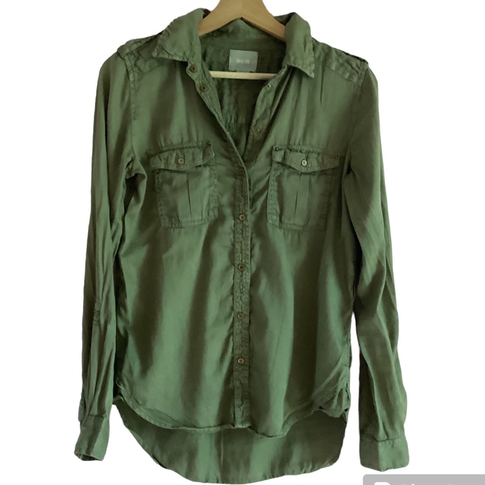 ANTHROPOLOGIE MAEVE AVEIRO SAFARI TOP